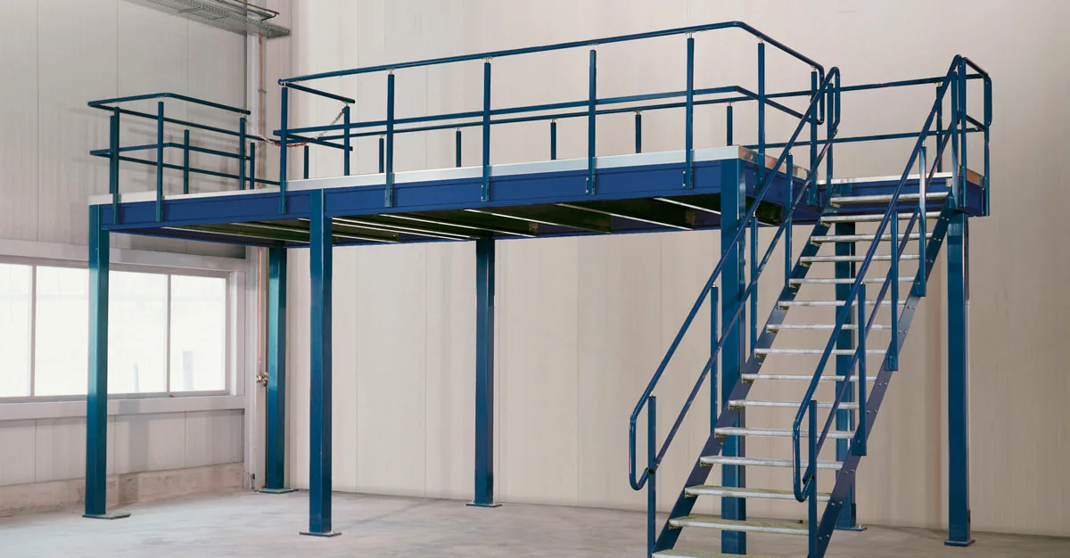 Лестничные конструкции и площадки обслуживания 3