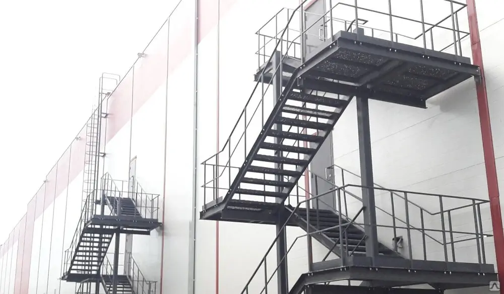 Лестничные конструкции и площадки обслуживания 5
