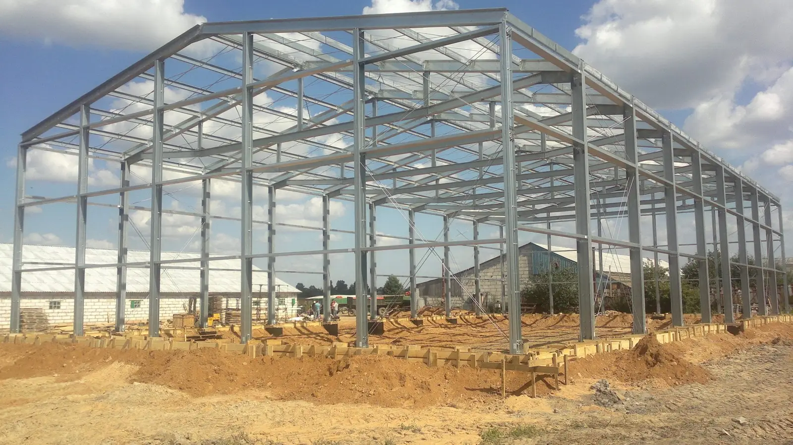 Ангары из металлоконструкций 3