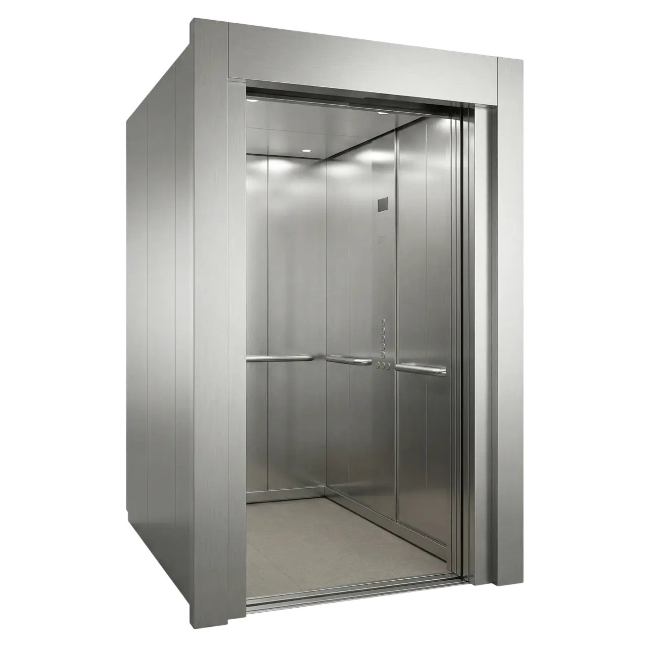Лифтовые кабины из нержавеющей стали