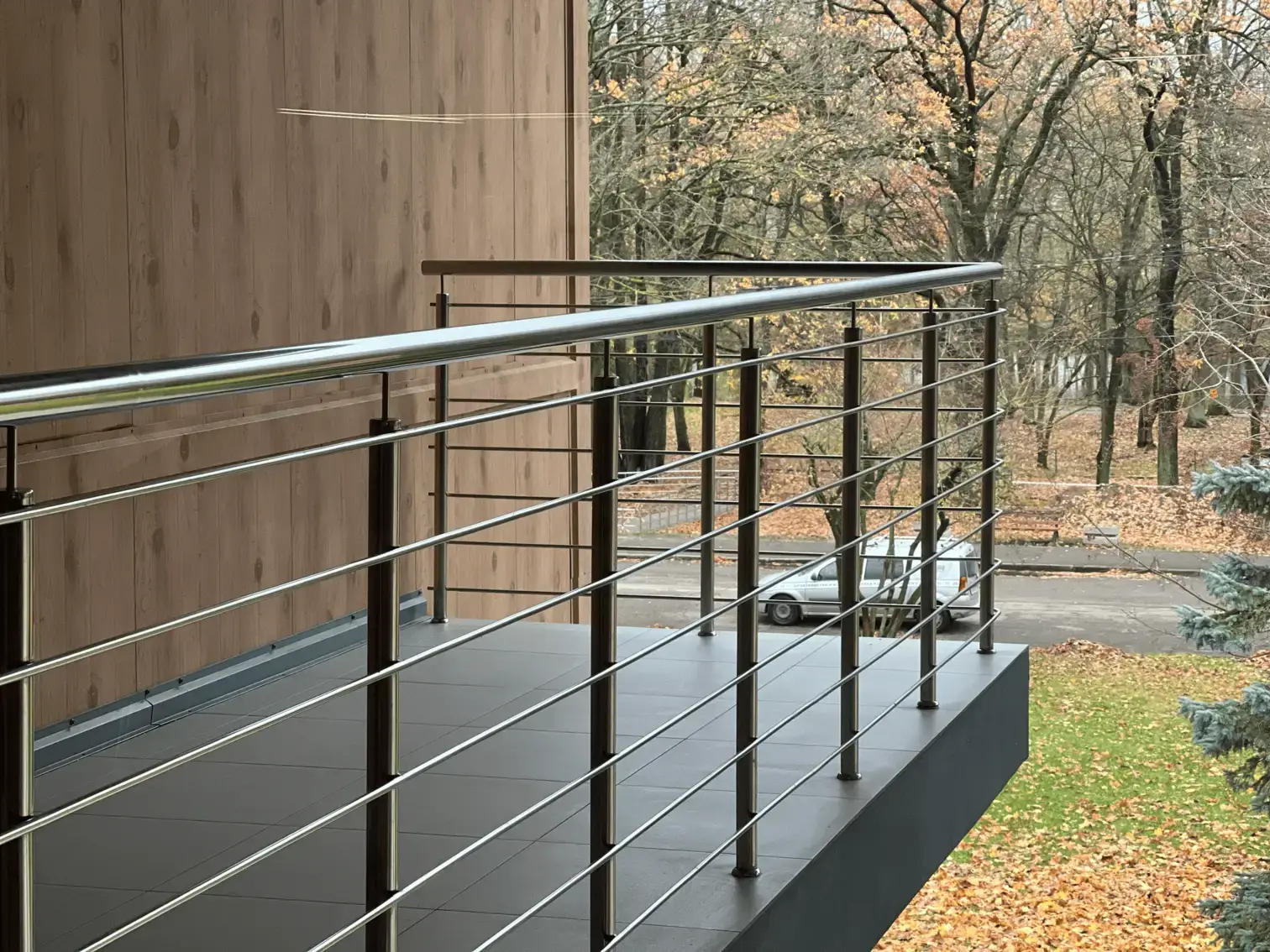 Балконные ограждения из нержавеющей стали