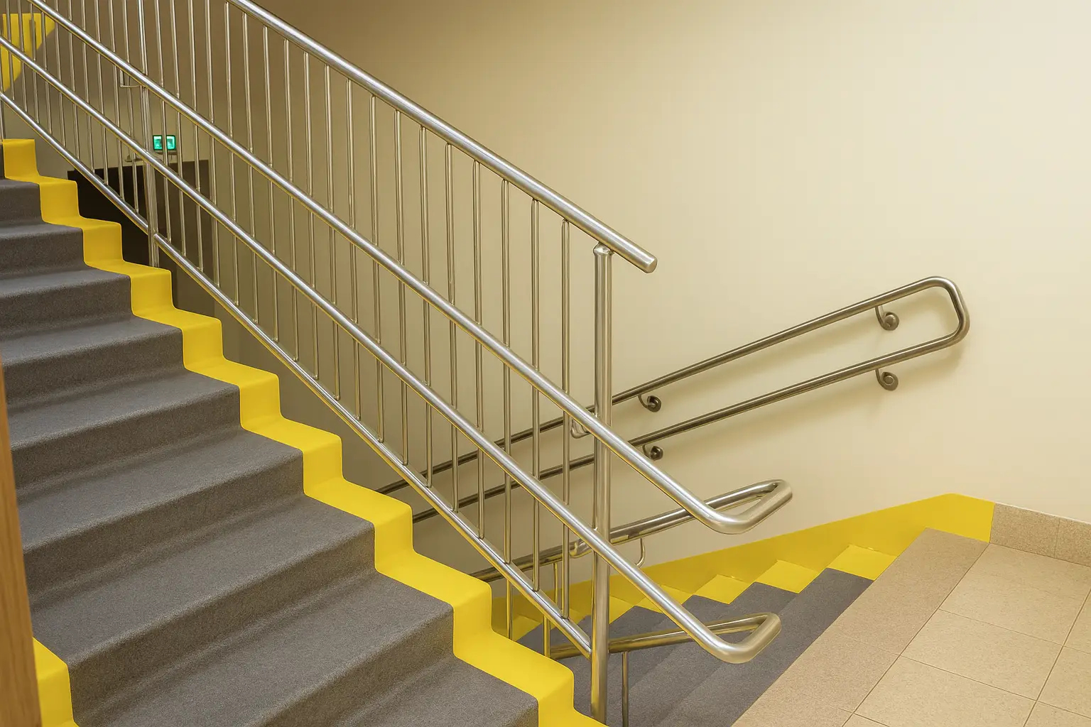 Лестничные ограждения из нержавеющей стали для больниц и госпиталей