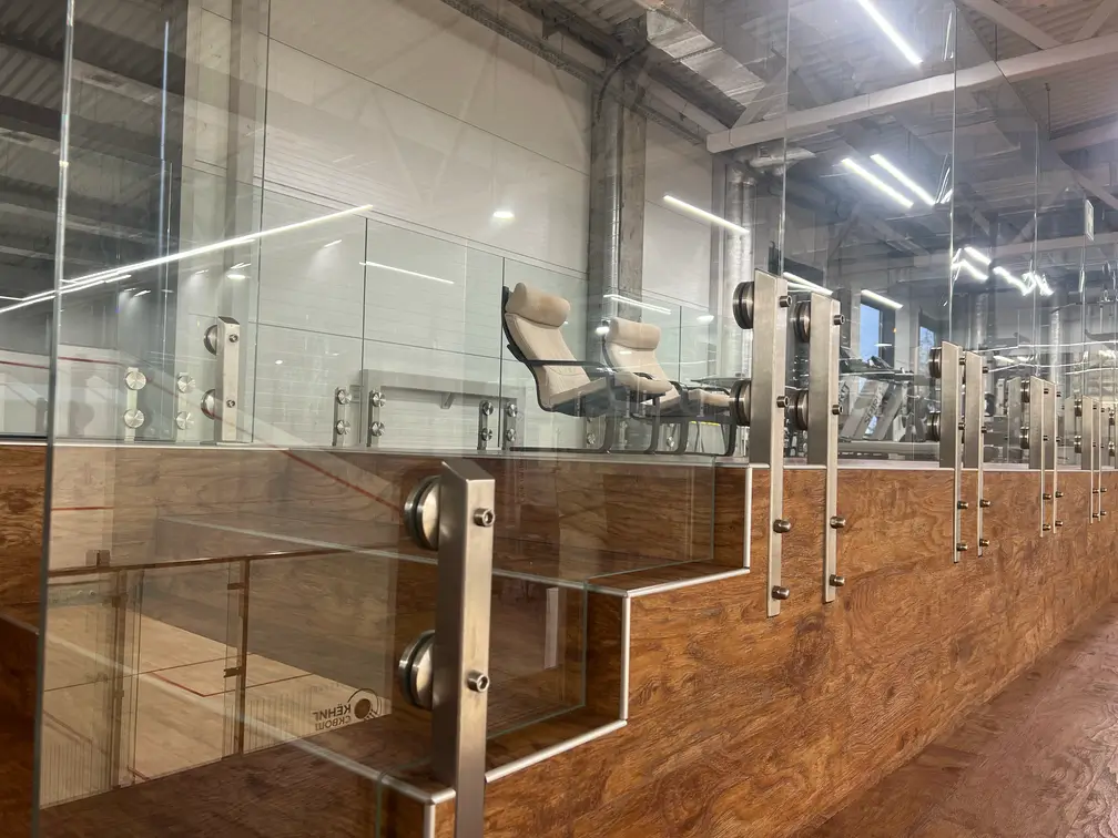 Лестничные ограждения из стекла — 2