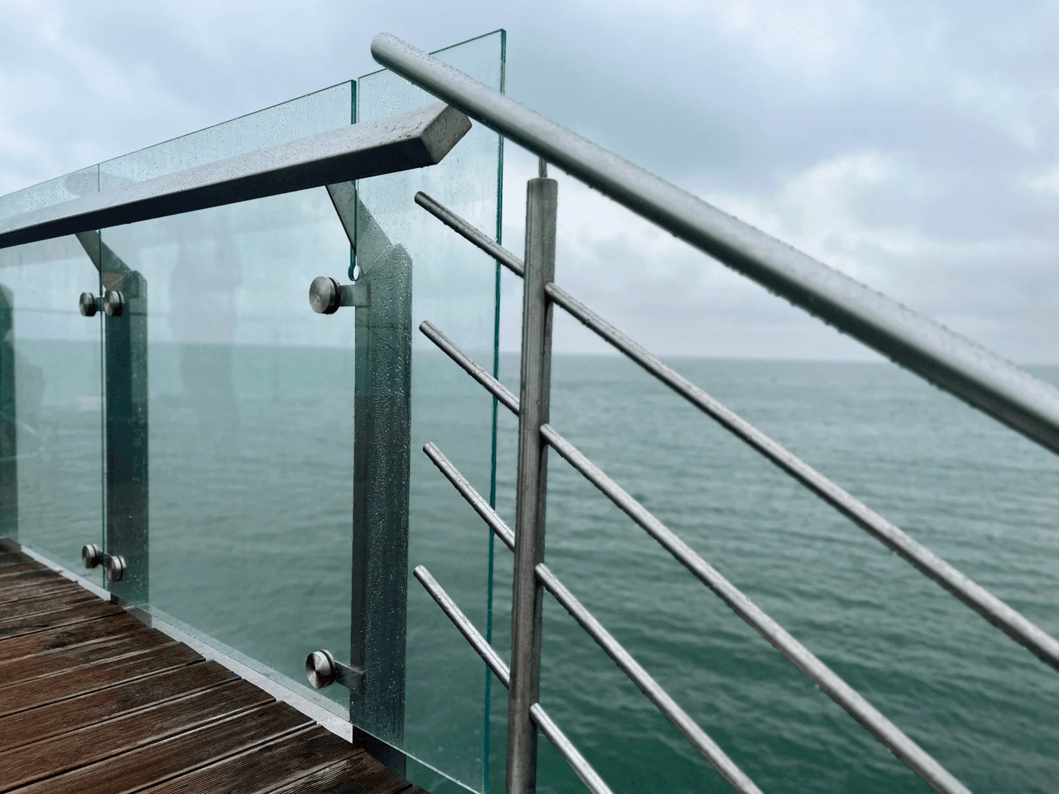 Лестничные ограждения из стекла — 5