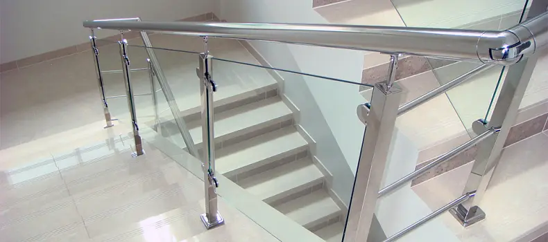 Лестничные ограждения из стекла — 9