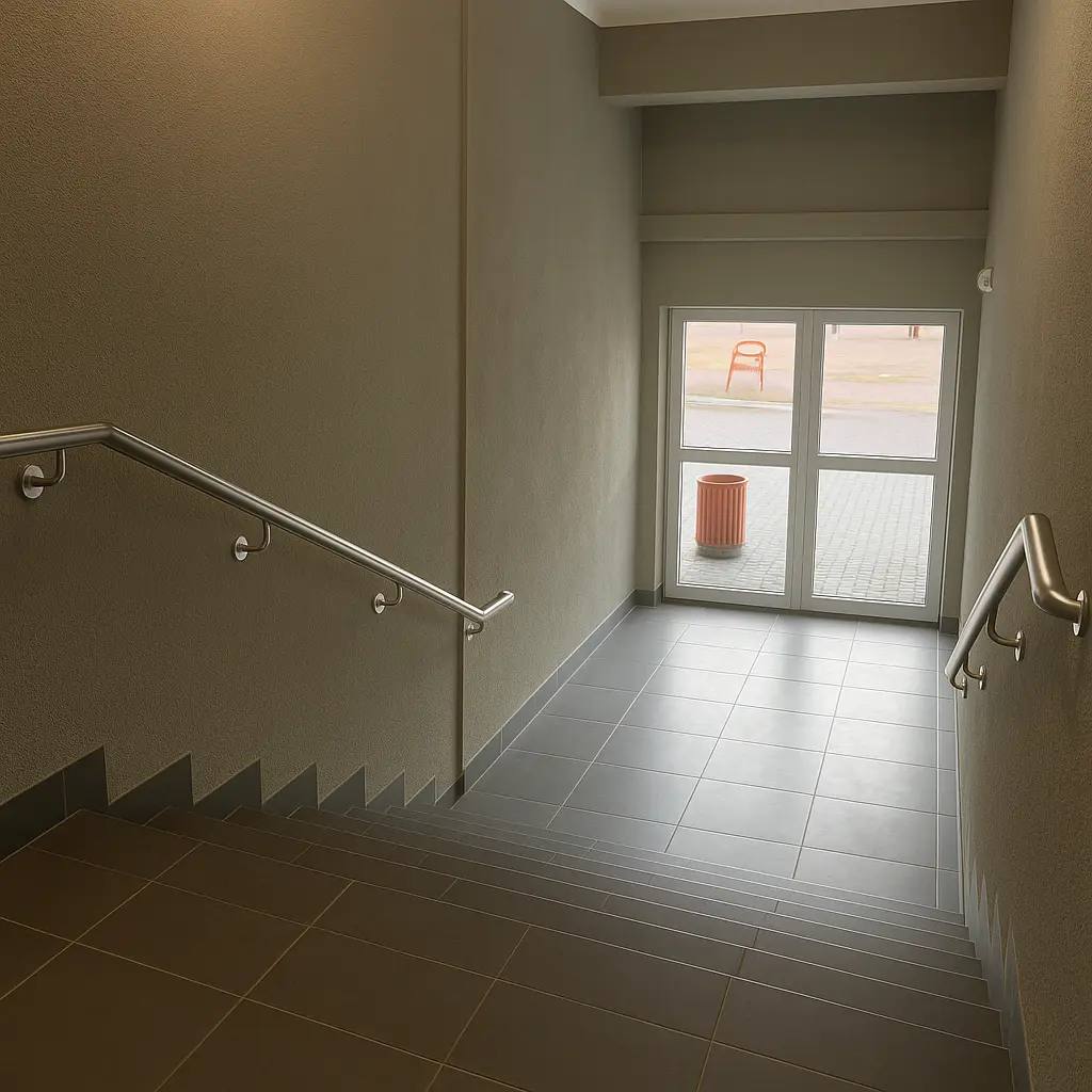 Поручни для жилых комплексов и многоквартирных домов