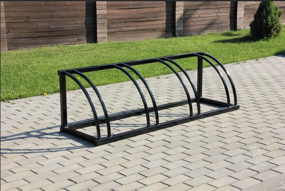 Велопарковки из черного металла
